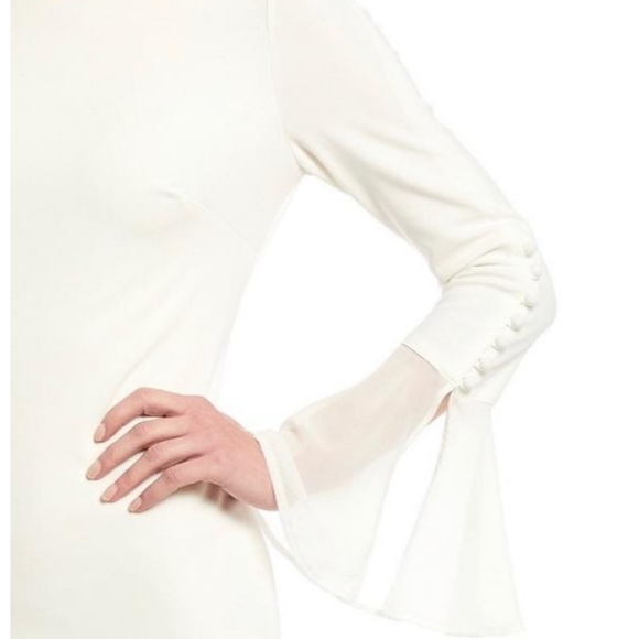 Calvin Klein White/Ivory Dress ♥ - Picture 3 of 9